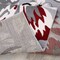 World Rug Gallery Modern Floral Area Rug 10' x 14' Red Area Rug 9098RED10X14 - alternate 2